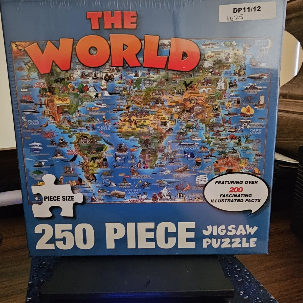 The WORLD 250 Pieces Jigsaw Puzzle